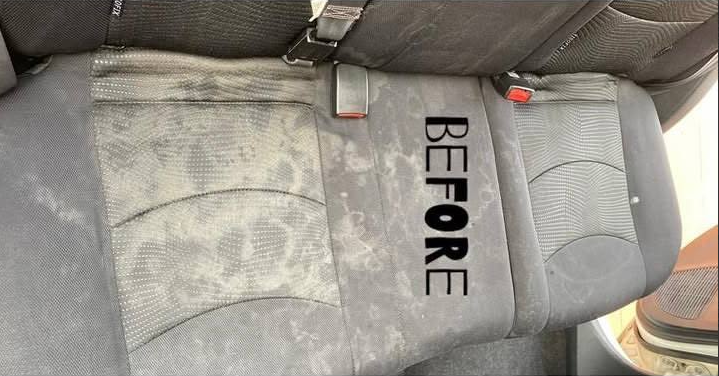 Чистка автомобільних сидінь